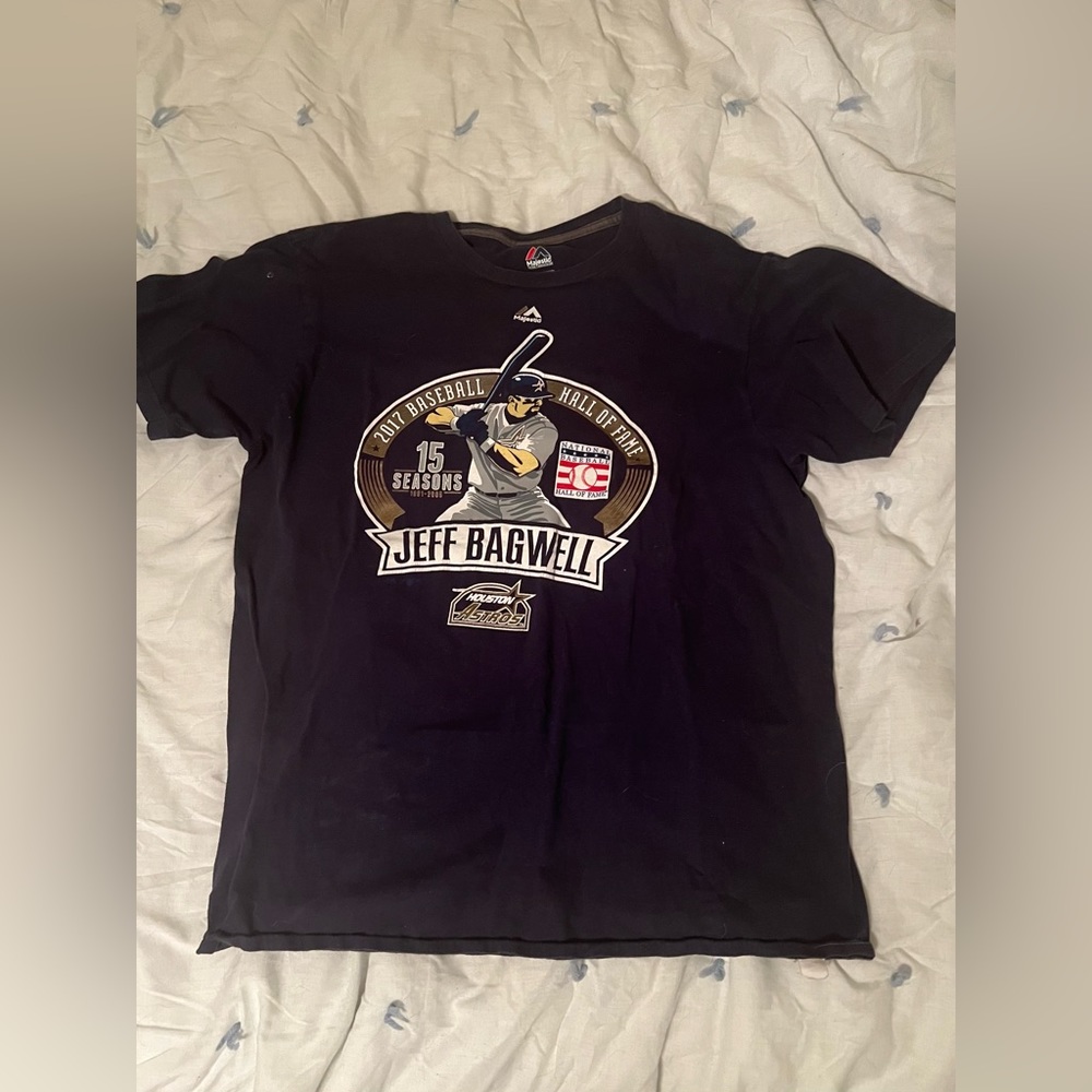 Navy Astro’s 2017 Jeff Bagwell Hall of Fame T-Shirt